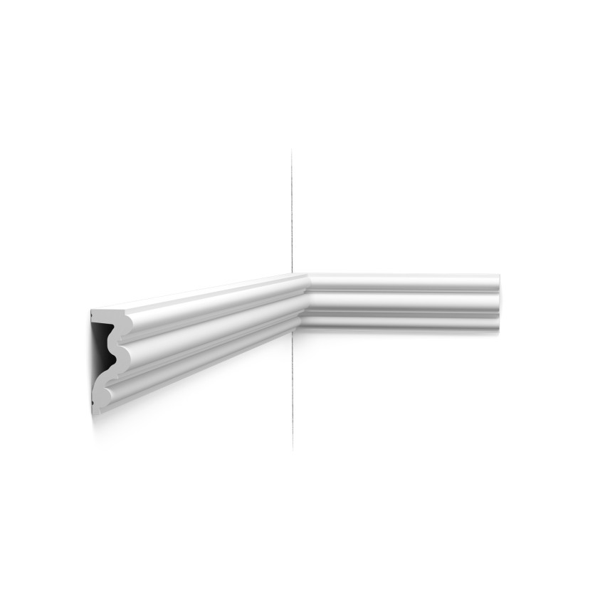 Brau decorativ alb, model elegant