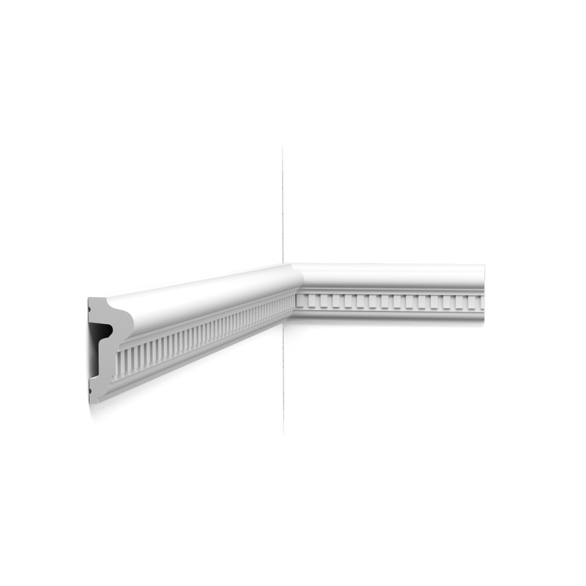 Brau decorativ alb cu design elegant