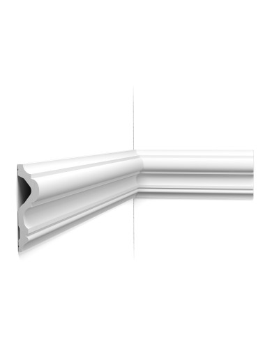 Brau decorativ alb, dimensiuni 200x12x3 cm