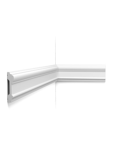 Brau decorativ alb montat pe perete