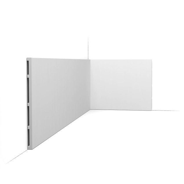 Profile decorative albe montate pe perete