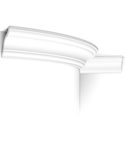 Cornișă flexibilă decorativă tavan, 200 x 8 x 8 cm