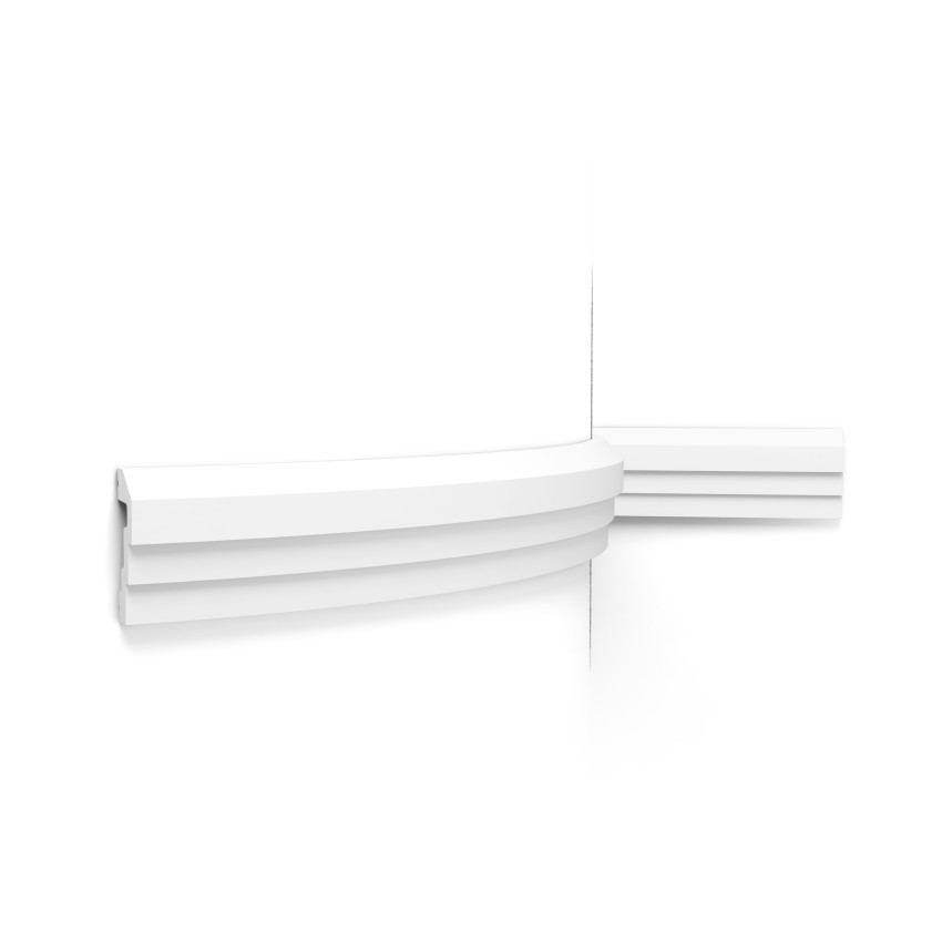 Brau decorativ flexibil alb, model P7070F