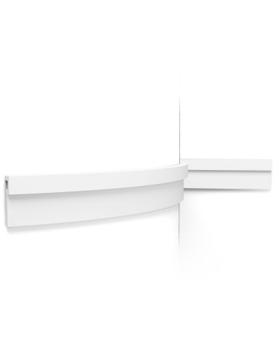 Brau decorativ flexibil alb