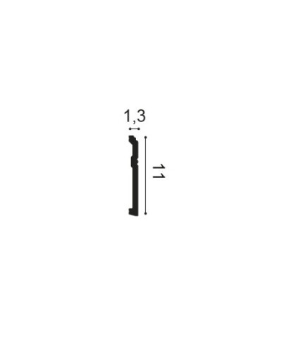 Plinta Flex Luxxus SX105F, Dimensiuni: 200 X 11 X 1.3 cm, Orac Decor