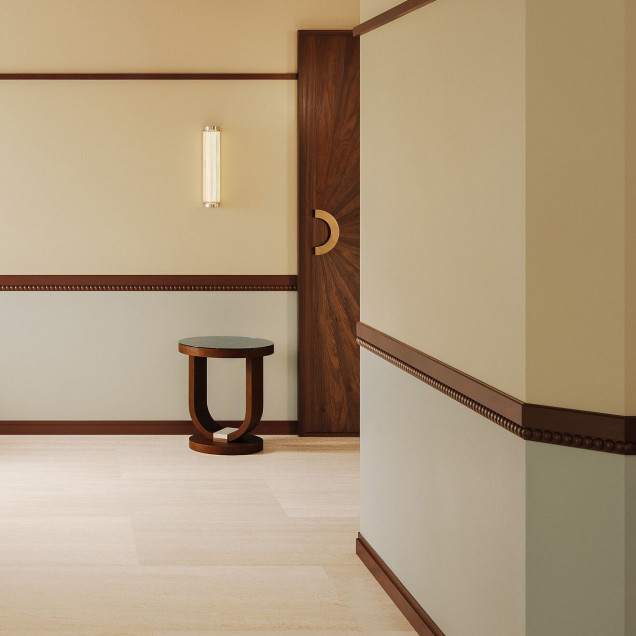 Brau decorativ flexibil alb cu model de perle