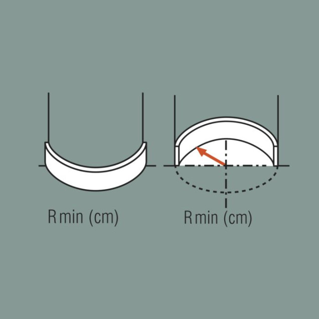 Cornisa flexibila decorativa pentru tavan