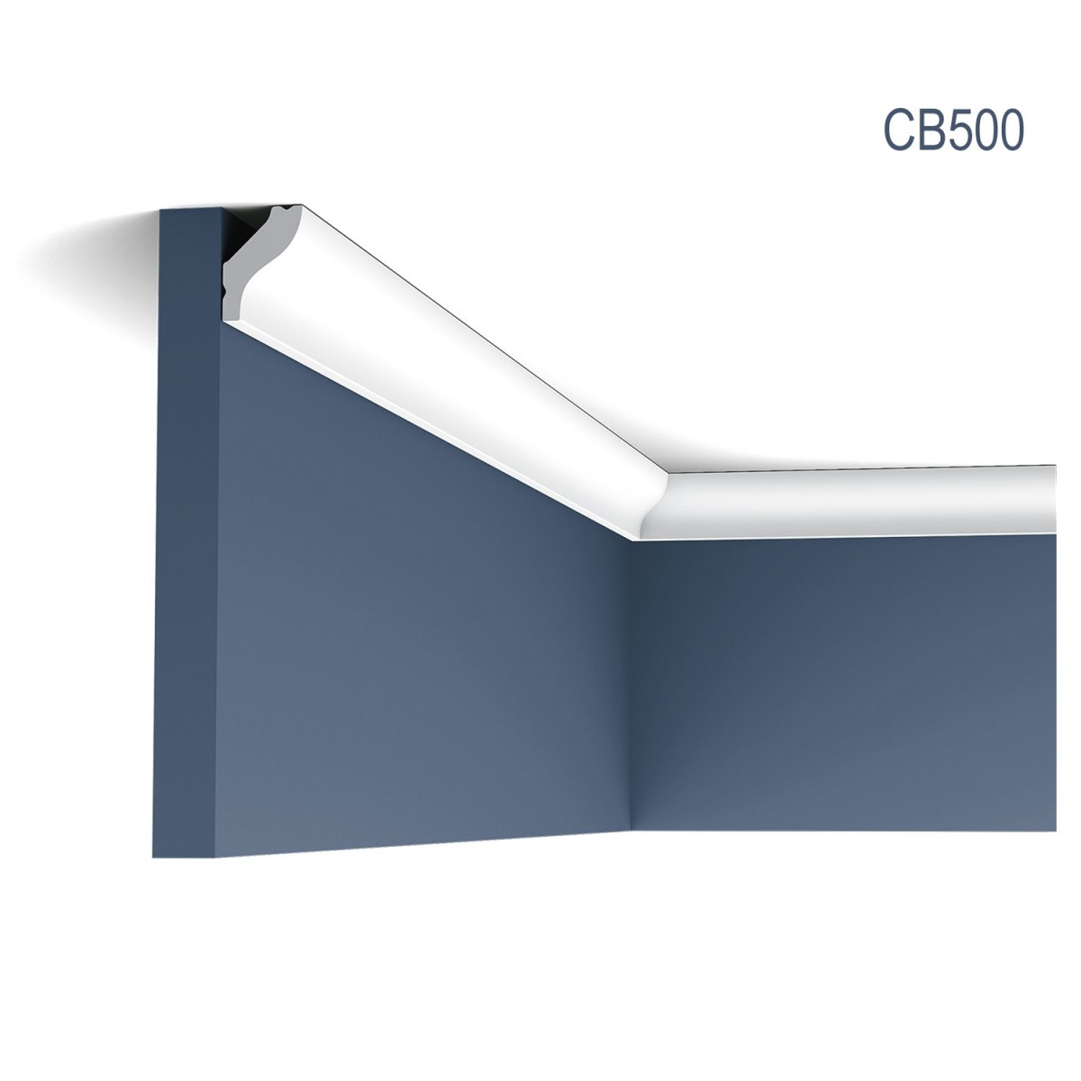 Cornisa Basixx CB500, Dimensiuni: 200 X 2.5 X 1.8 cm, Orac Decor, Cornișe tavan 