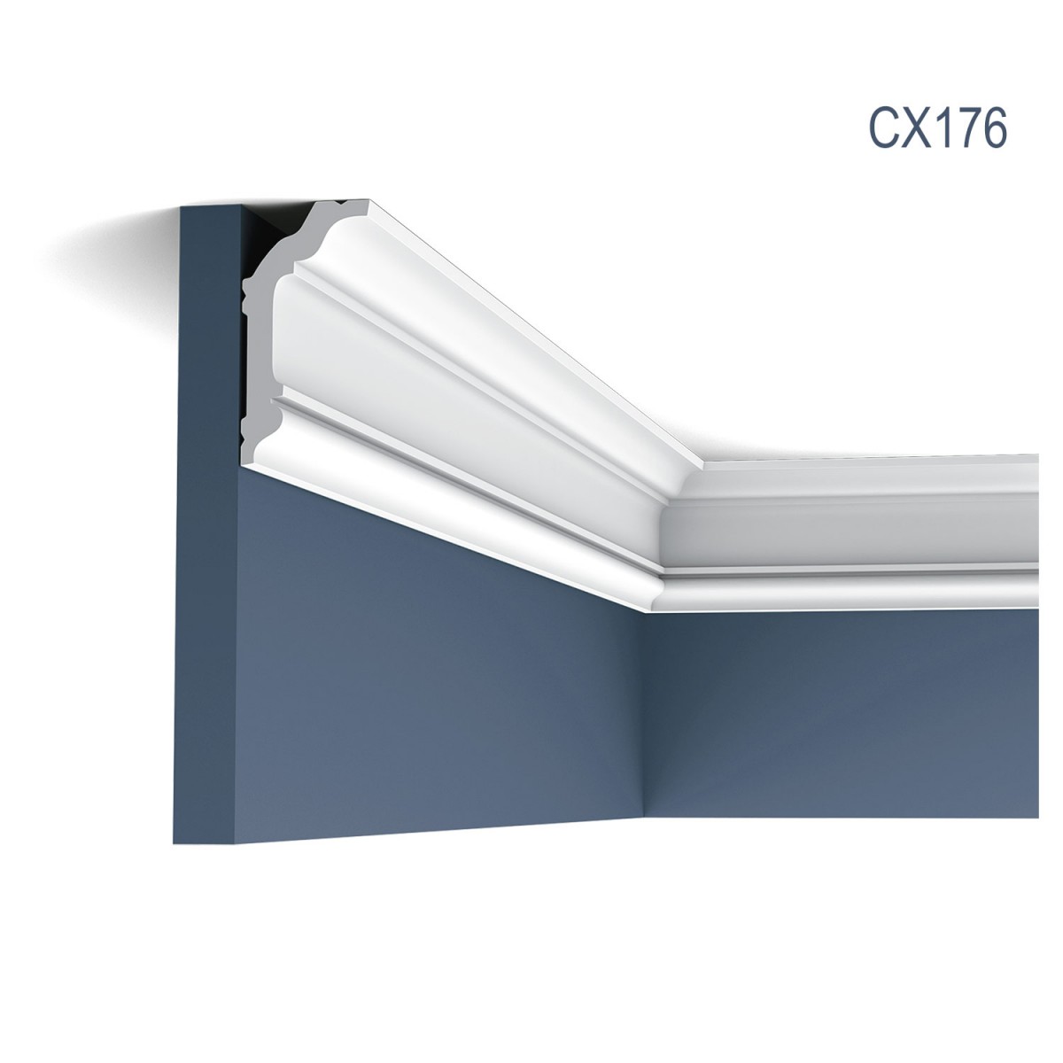 Cornișe tavan Orac Decor ORC-CX176, material: Duropolymer®