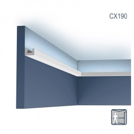 Cornisa Axxent CX190, Dimensiuni: 200 X 2 X 3 cm, Orac Decor