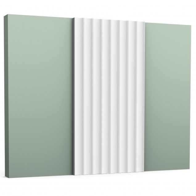 Panou decorativ 3D cu riflaje verticale