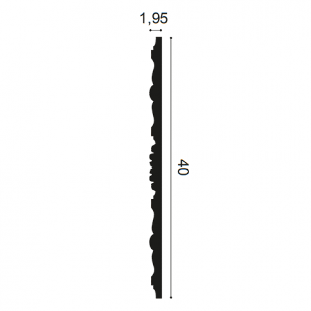Panel Modern W130, Dimensiuni: 200 X 40 X 1.9 cm, Orac Decor