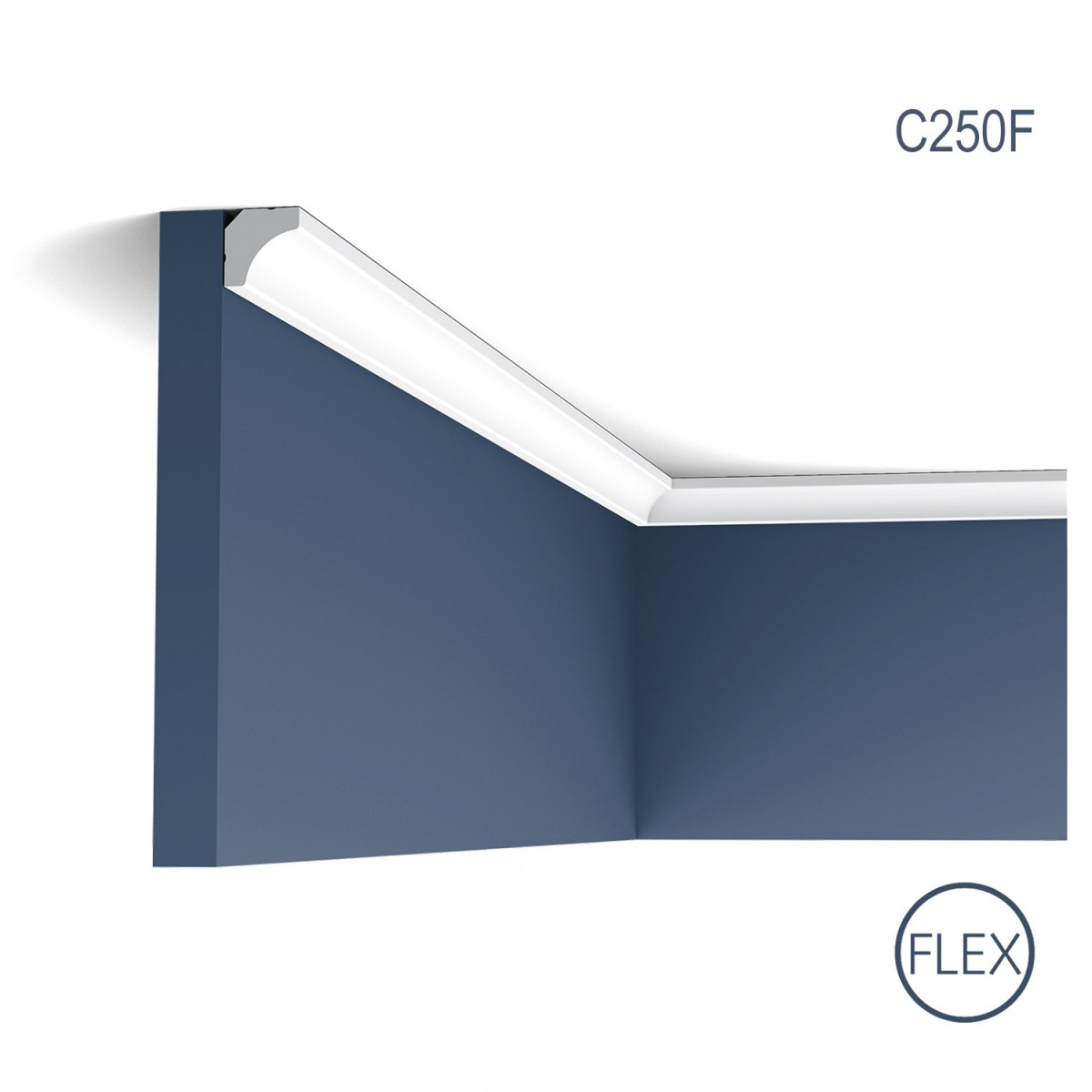 Cornișe tavan Orac Decor ORC-C250F, material: PUROTOUCH®