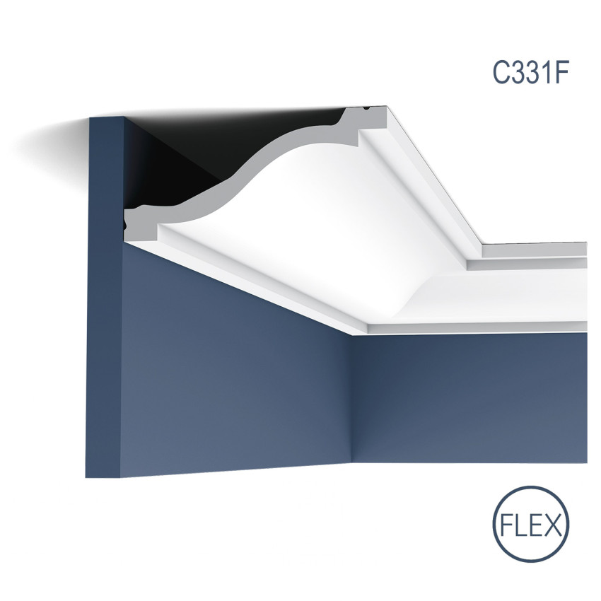 Cornișe tavan Orac Decor ORC-C331F, material: PUROTOUCH®