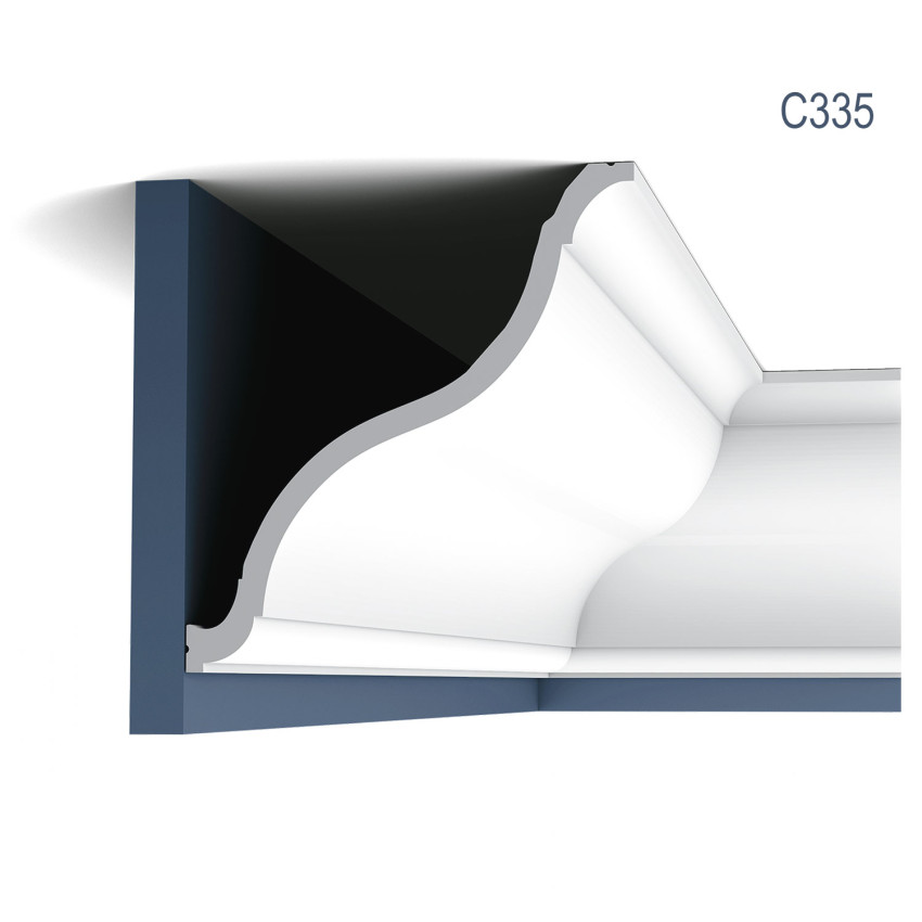 Cornișe tavan Orac Decor ORC-C335, material: PUROTOUCH®