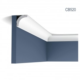 Cornisa Basixx CB520, Dimensiuni: 200 X 3.5 X 3.5 cm, Orac Decor