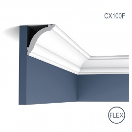 Cornisa Flex Axxent CX100F, Dimensiuni: 200 X 6.9 X 7.1 cm, Orac Decor