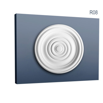 Rozeta decorativa alba pentru tavan