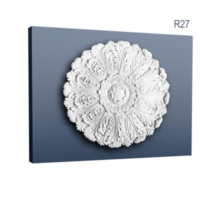 Rozeta Luxxus R27, Dimensiuni: diam. 75 cm (H: 4,5 cm), Orac Decor, Rozete decorative 