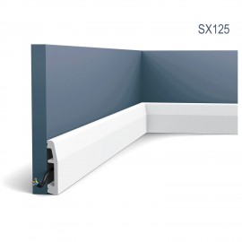 Plinta Axxent SX125, Dimensiuni: 200 X 6.9 X 1.4 cm, Orac Decor