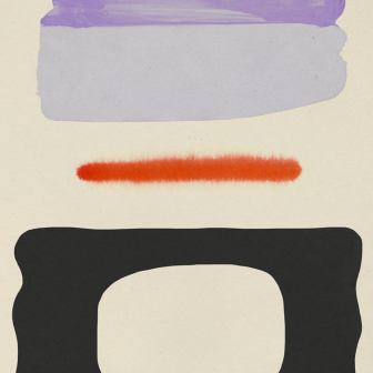 Postere și Tablouri Paper Collective PPCL-19085. Conține culorile: Violet, Violet Pastel, Alb, Alb Stridie, Portocaliu, Portocaliu Trafic, Gri, Gri-Negru, Roșu, Roșu-Bej