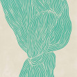 Poster/Tablou The Line - Green, Rebecca Hein