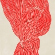 Poster/Tablou The Line - Red, Rebecca Hein