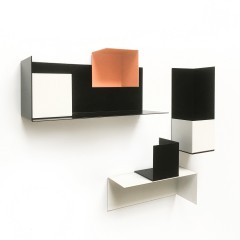 Poliță metalică pentru tapet magnetic - Mica, Somon