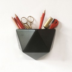Ghiveci din plastic tapet magnetic - Negru