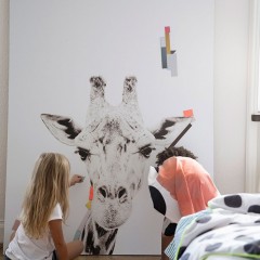 Tapet magnetic - Girafa - 102X265 cm