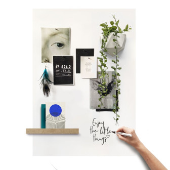 Tablă de scris magnetică autoadezivă cu fotografii