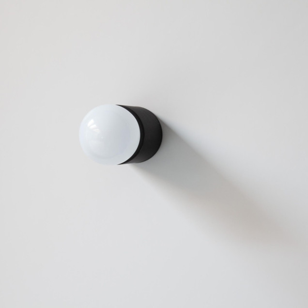 Lampă magnetică wireless cu suport de bec printat 3D, negru