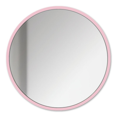 Oglindă magnetică, perfectă pentru tapetul magnetic, 16cm - Roz