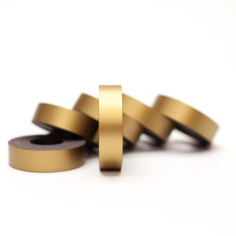 Bandă magnetică Washi aurie cu foarfecă