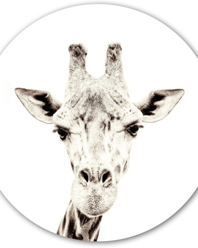 Sticker magnetic girafă pentru camera copilului