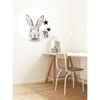 Sticker magnetic decorativ cu iepure