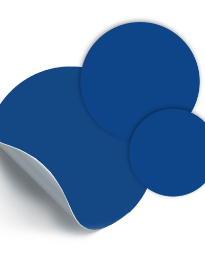 Set stickere magnetice circulare, albastre