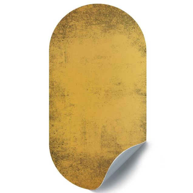 Sticker magnetic auriu vintage, dimensiune 47x90cm