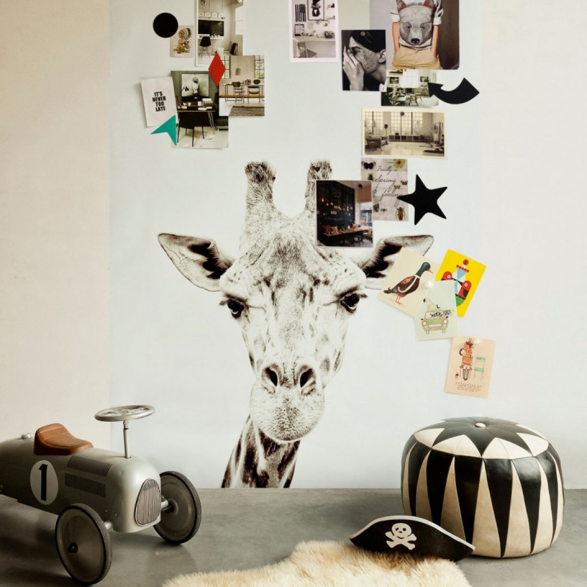Tapet magnetic - Girafa - 102X265 cm