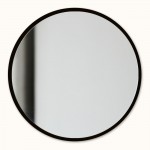 Oglindă magnetică, perfectă pentru tapetul magnetic, 16cm - Negru