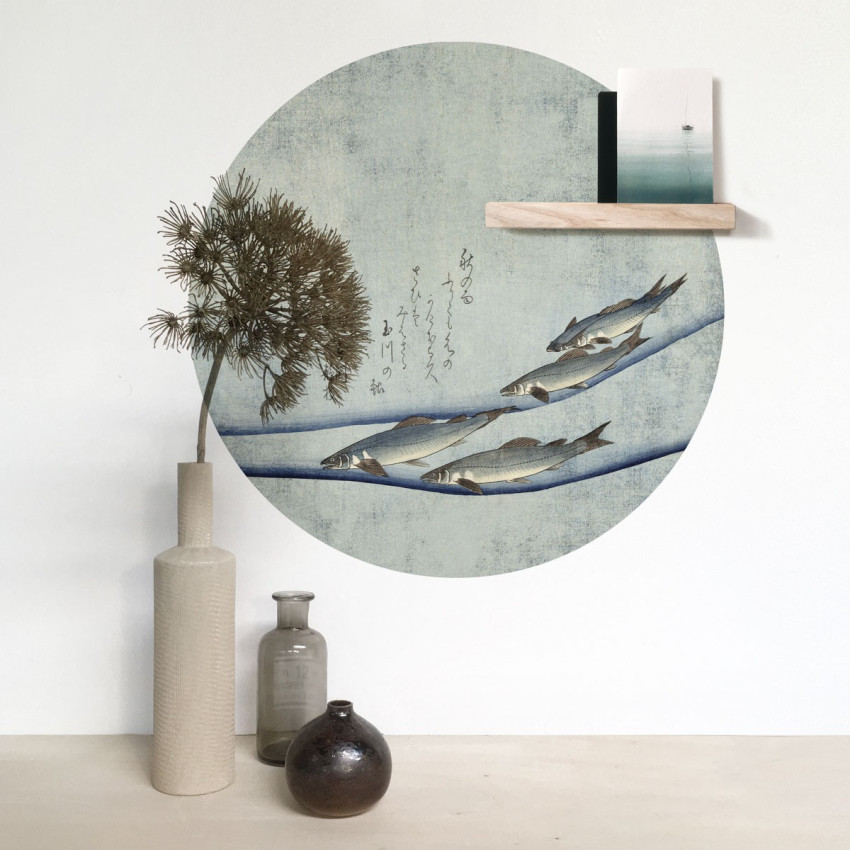 Sticker magnetic decorativ cu motiv 