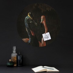 Sticker magnetic, Cassowary and friend, 60cm