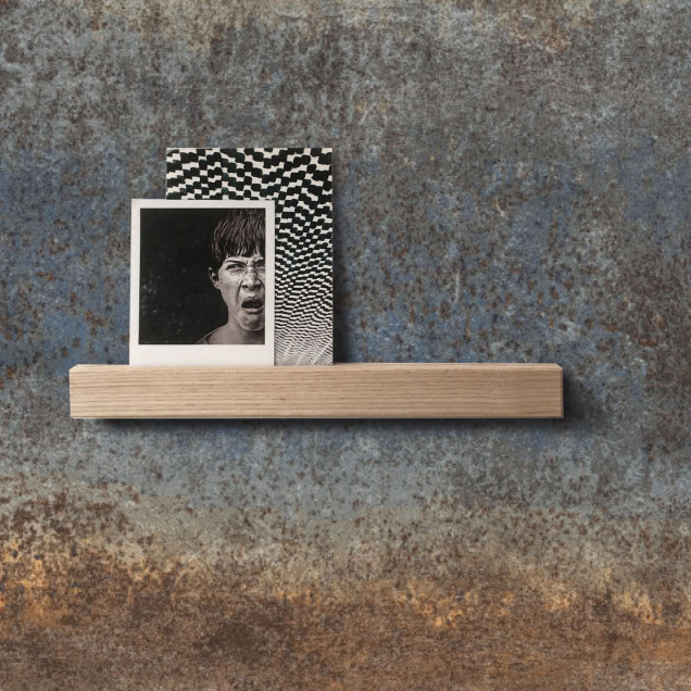 Sticker magnetic decorativ Ferro / Steel blue, 60cm