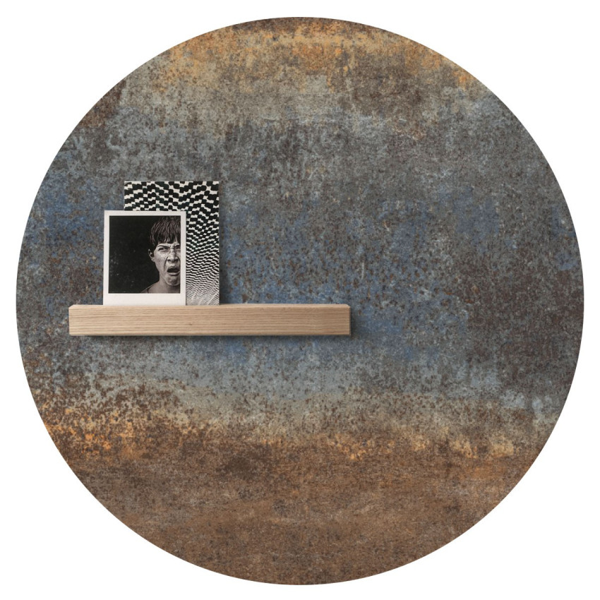 Sticker magnetic decorativ Ferro / Steel blue, 60cm