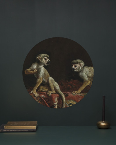 Sticker magnetic, Two little monkeys, 60cm