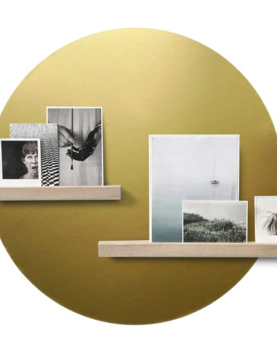 Sticker magnetic decorativ auriu, 60cm