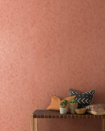 Tapet simplu Red Clay Luxury Plain
