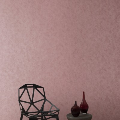 Tapet roz cu aspect de tencuială - Pink Stucco Luxury Plain