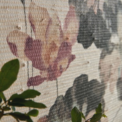 Tapet Water Lilies, Fibre naturale (Grasscloth), 1838 Wallcoverings, 5.1mp / rola, Tapet living 
