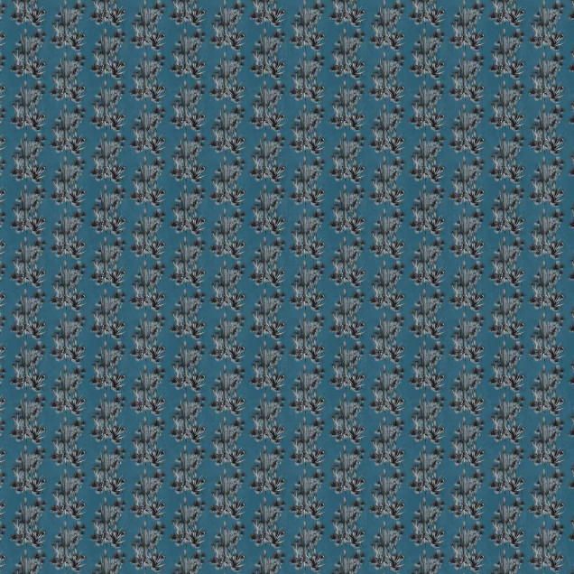 Tapet cu design de cactuși Grand Canyon Blue